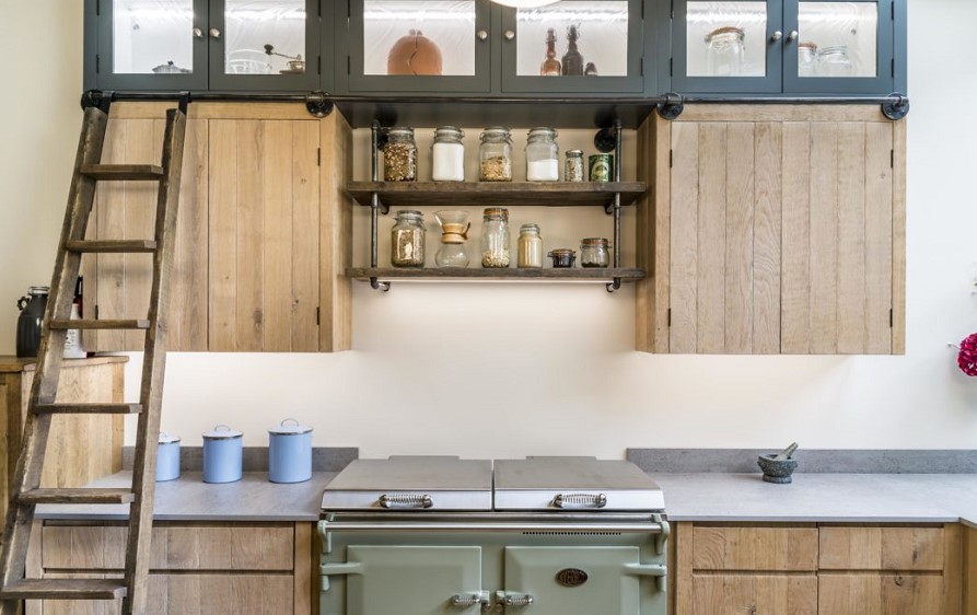 Rustic kitchen cabinets