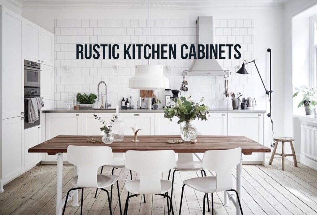 Rustic kitchen cabinets