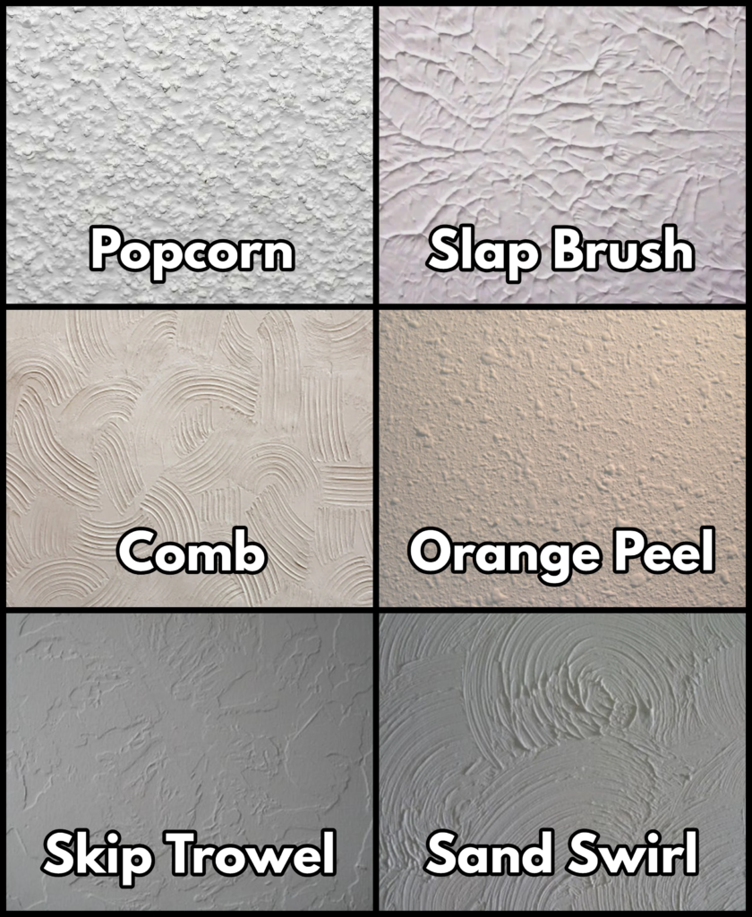 can you sand texture a painted wall